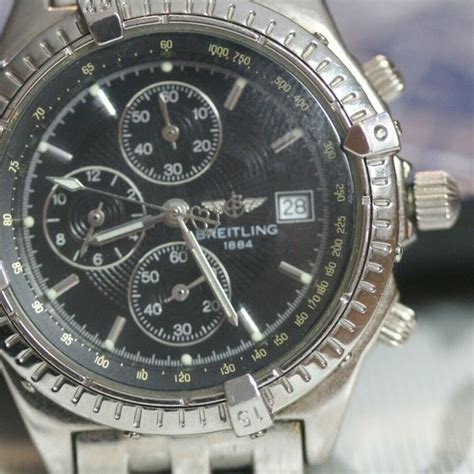 breitling 1884 old watch|breitling 1884 tachymeter chronograph watch.